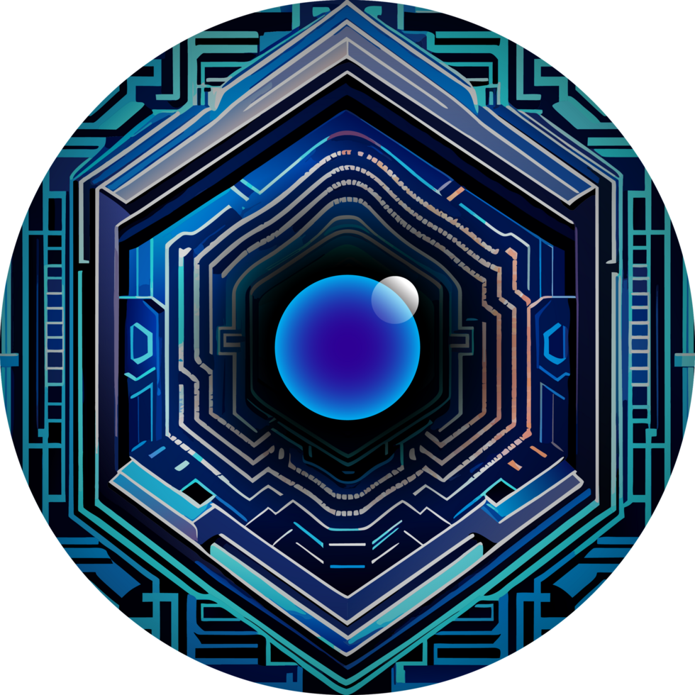 Modern Technology Cybersecurity Icon Crop-out png