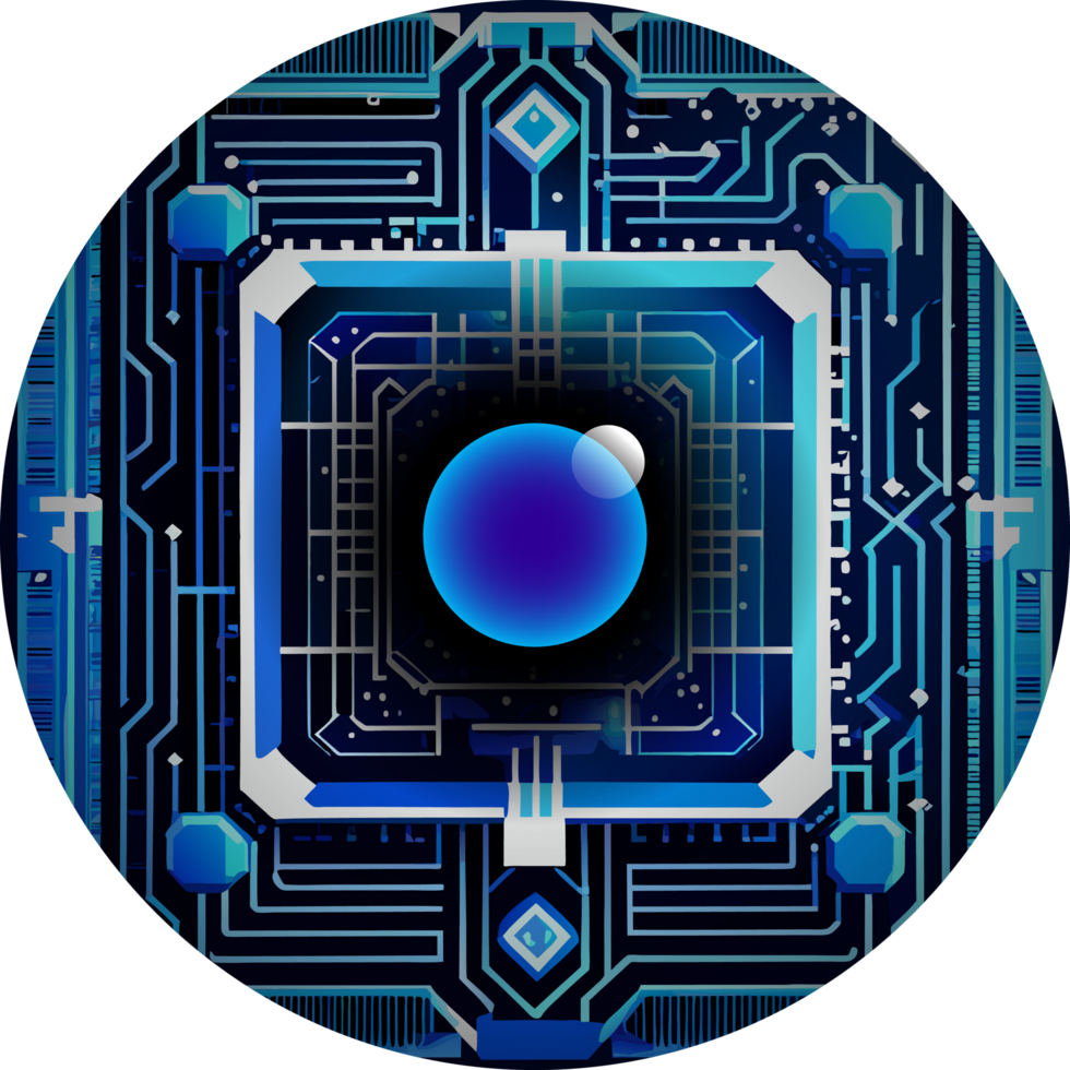 Modern Technology Cybersecurity Icon Crop-out png