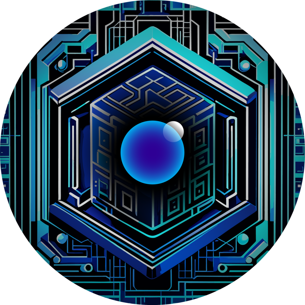 Modern Technology Cybersecurity Icon Crop-out png