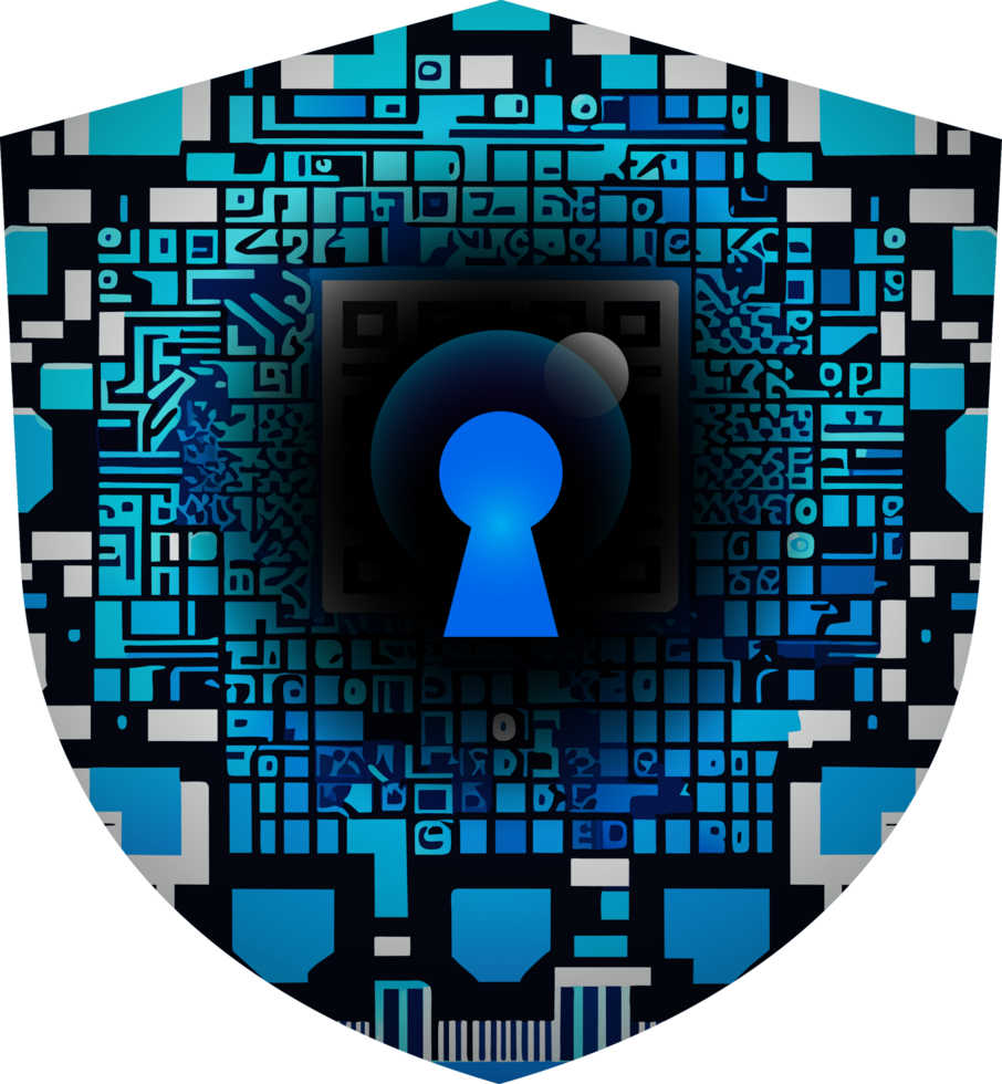 Modern Technology Cybersecurity Icon Crop-out png
