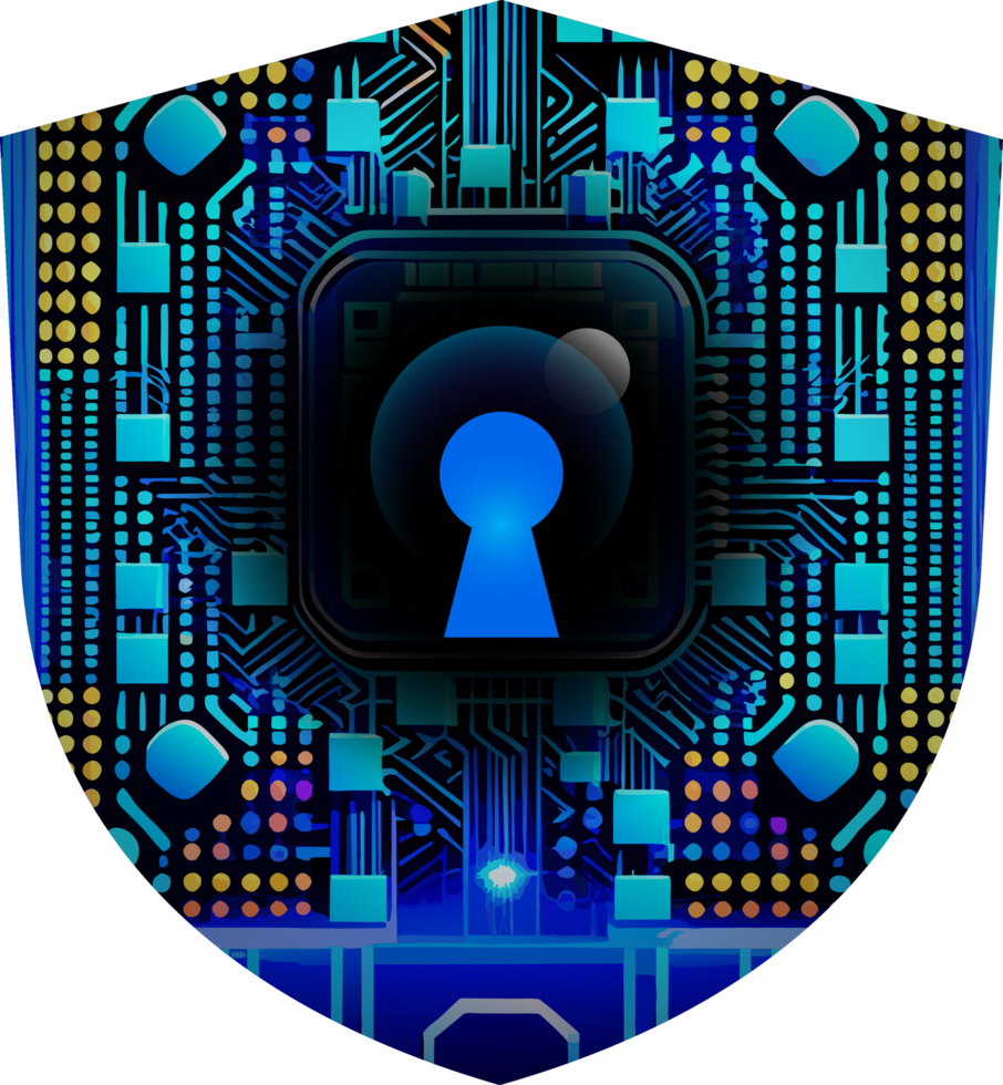 Modern Technology Cybersecurity Icon Crop-out png