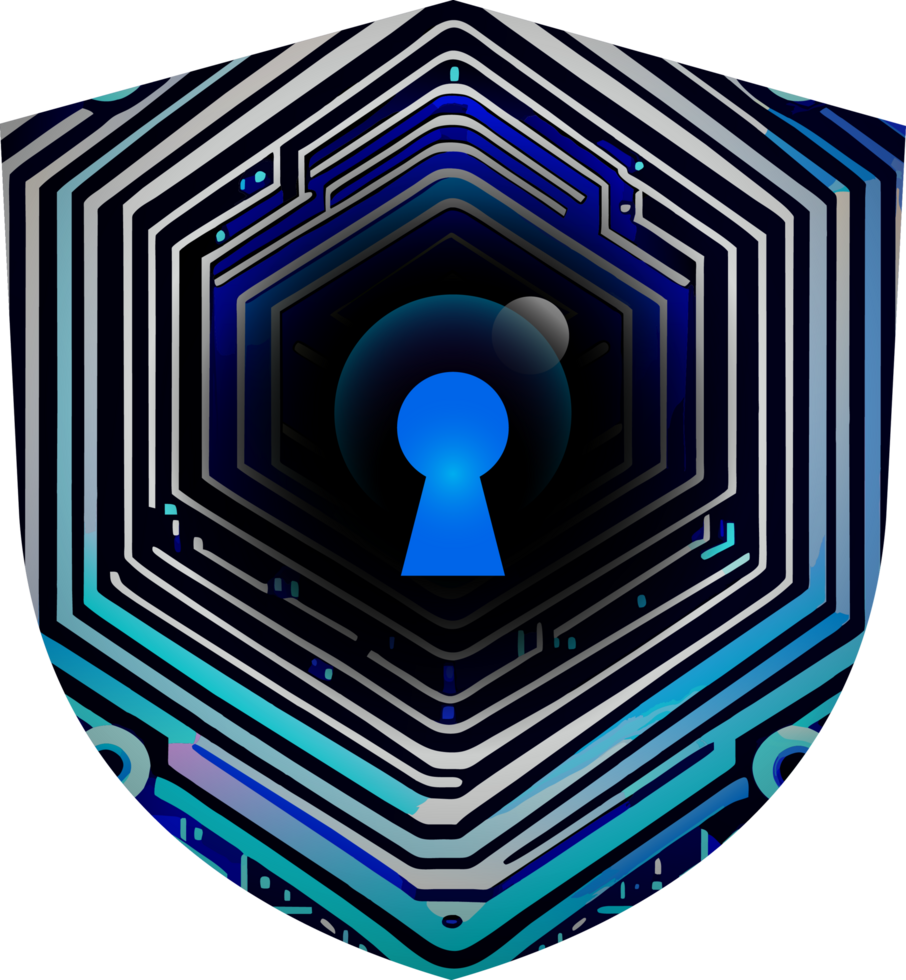 Modern Technology Cybersecurity Icon Crop-out png