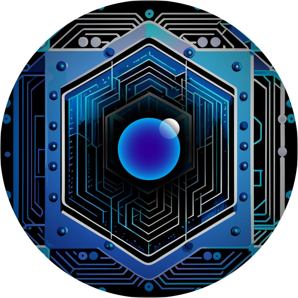 Modern Technology Cybersecurity Icon Crop-out png
