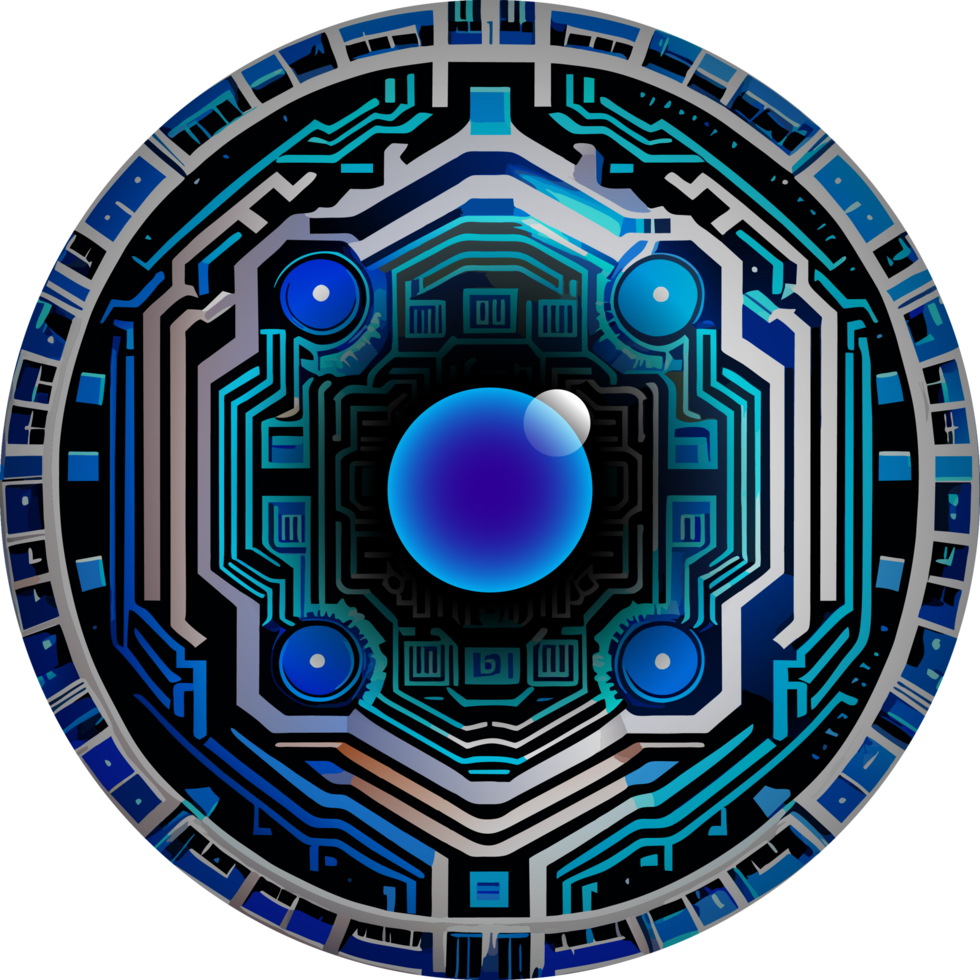 Modern Technology Cybersecurity Icon Crop-out png