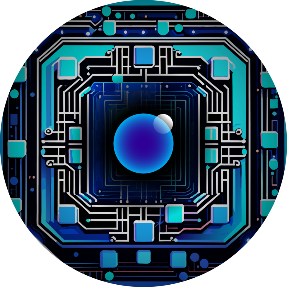 Modern Technology Cybersecurity Icon Crop-out png