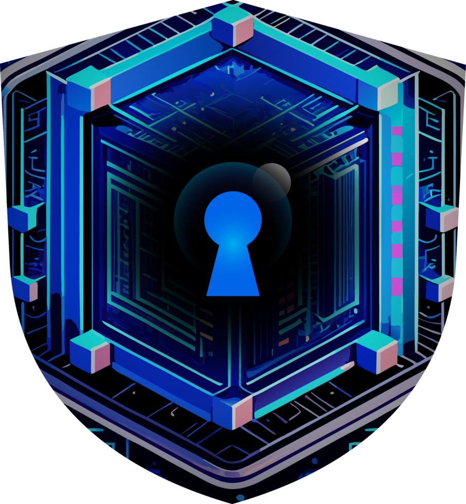 Modern Technology Cybersecurity Icon Crop-out png