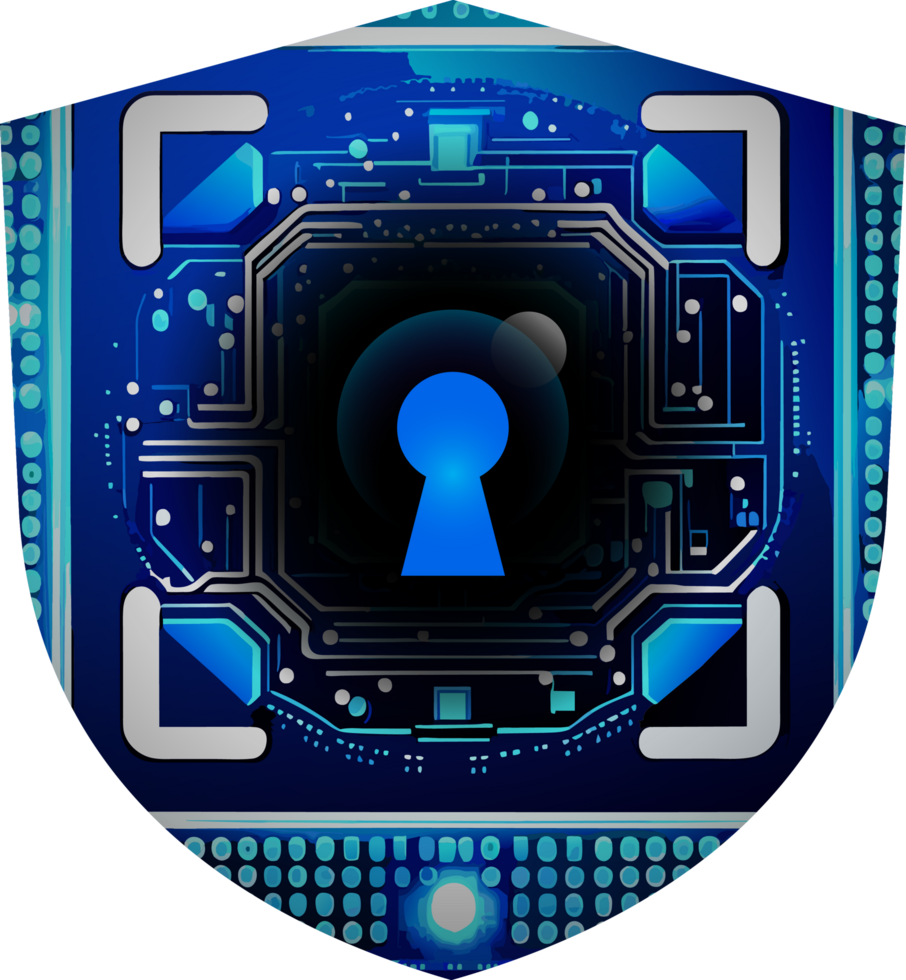 Modern Technology Cybersecurity Icon Crop-out png