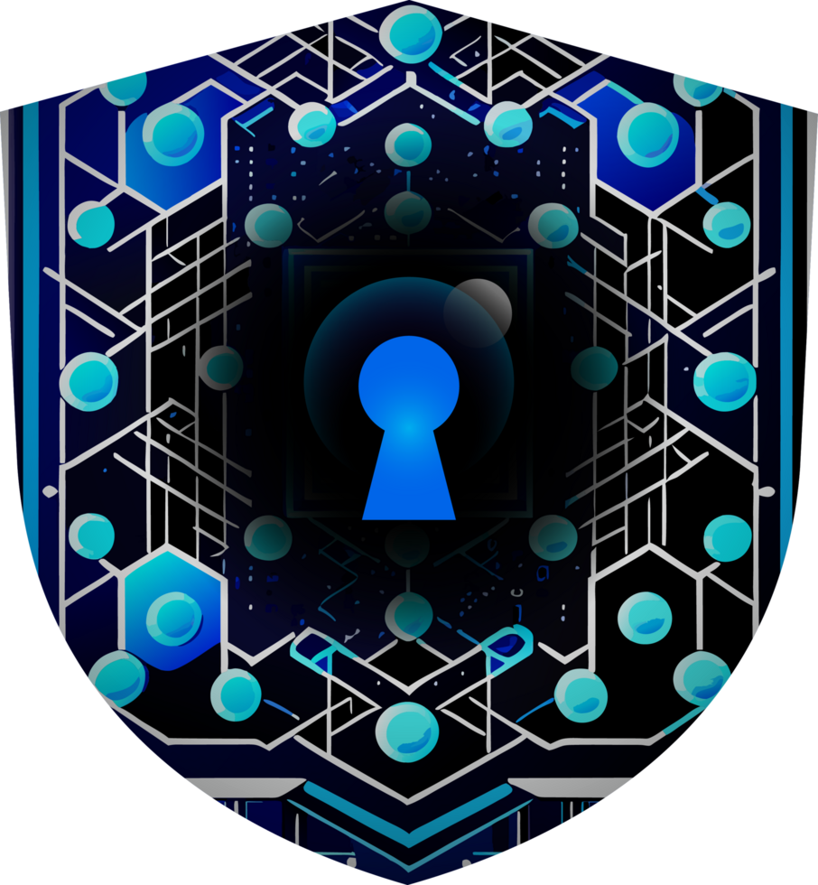 Modern Technology Cybersecurity Icon Crop-out png