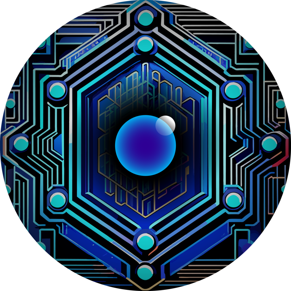 Modern Technology Cybersecurity Icon Crop-out png