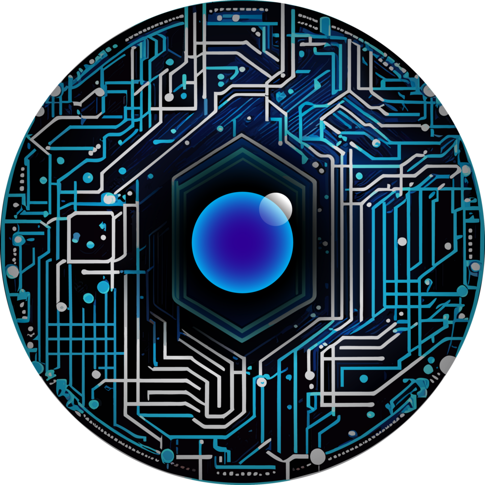 Modern Technology Cybersecurity Icon Crop-out png