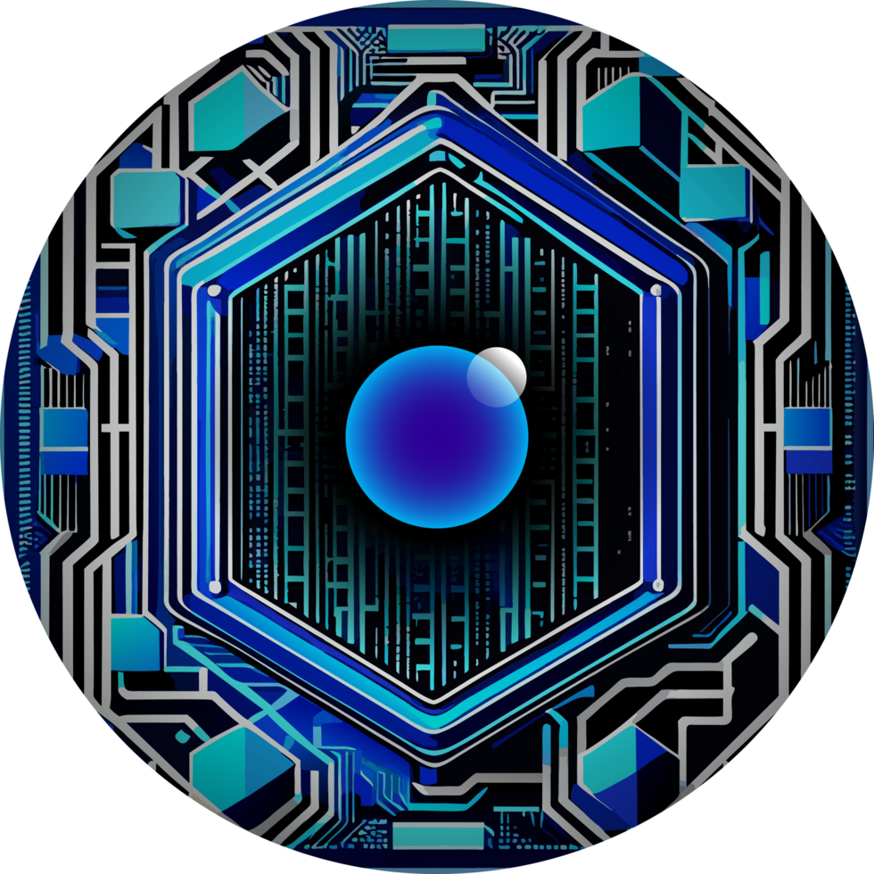 Modern Technology Cybersecurity Icon Crop-out png