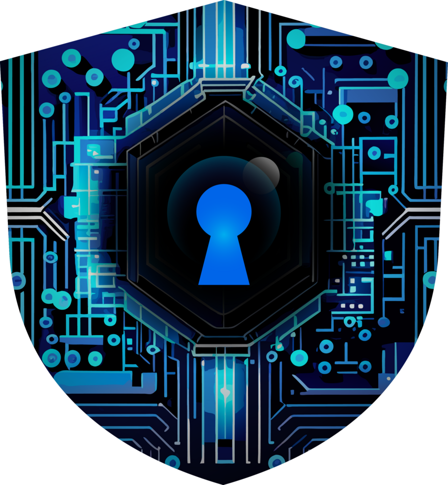 Modern Technology Cybersecurity Icon Crop-out png