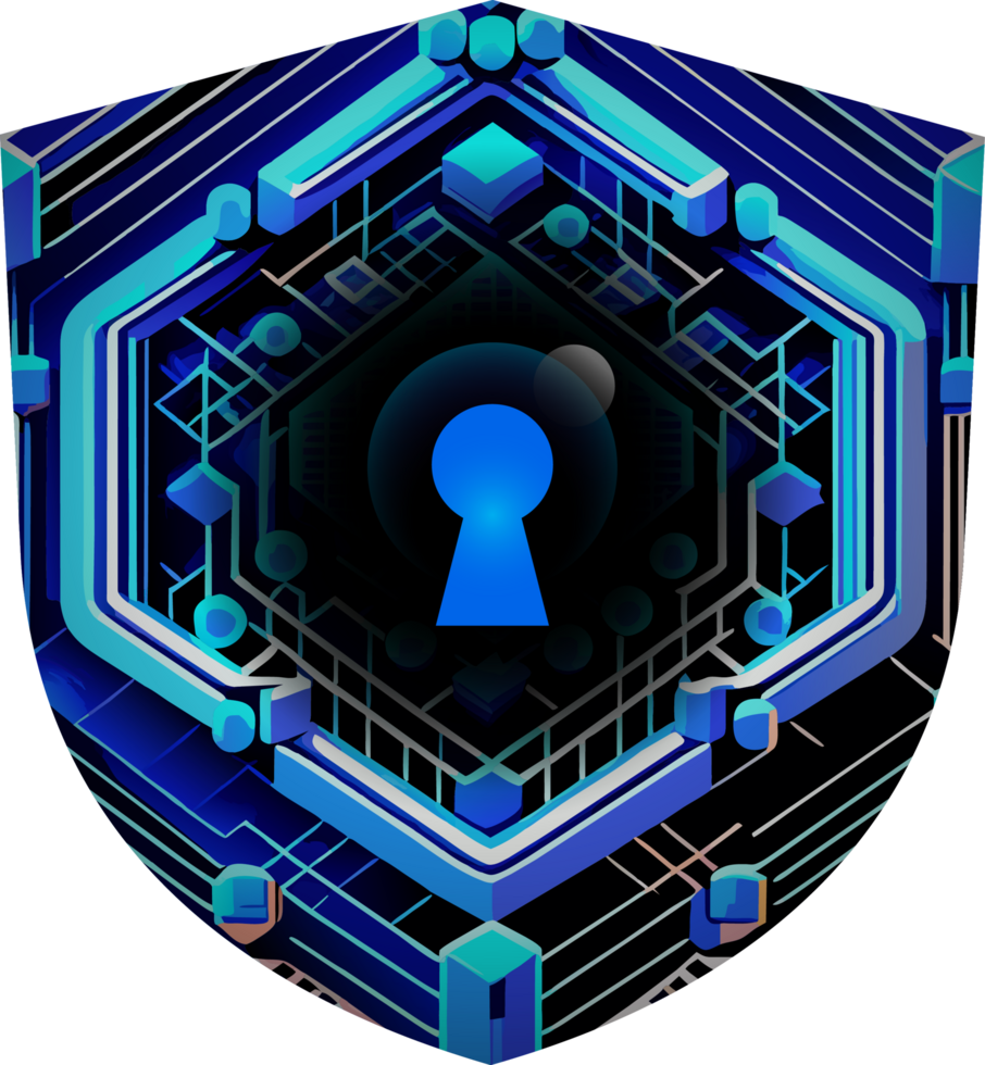 Modern Technology Cybersecurity Icon Crop-out png