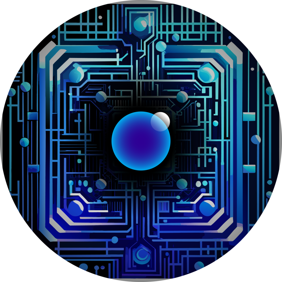 Modern Technology Cybersecurity Icon Crop-out png
