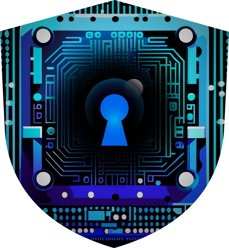Modern Technology Cybersecurity Icon Crop-out png