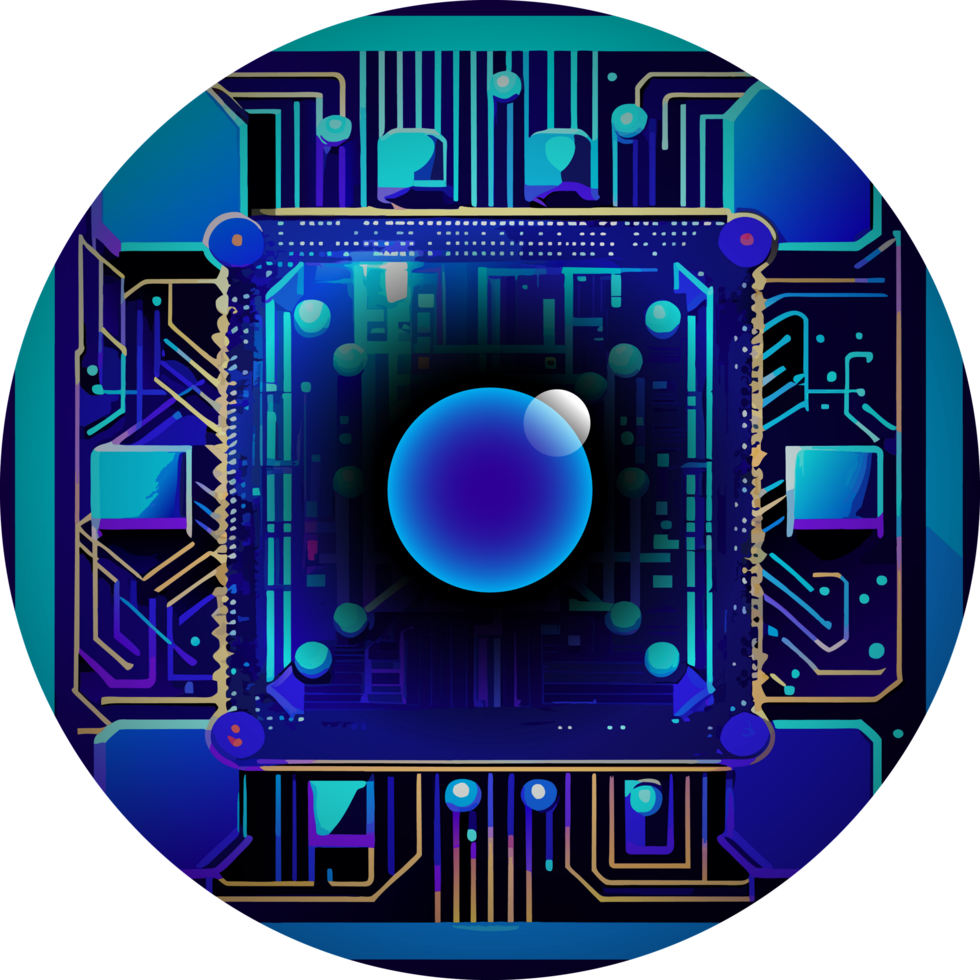 Modern Technology Cybersecurity Icon Crop-out png