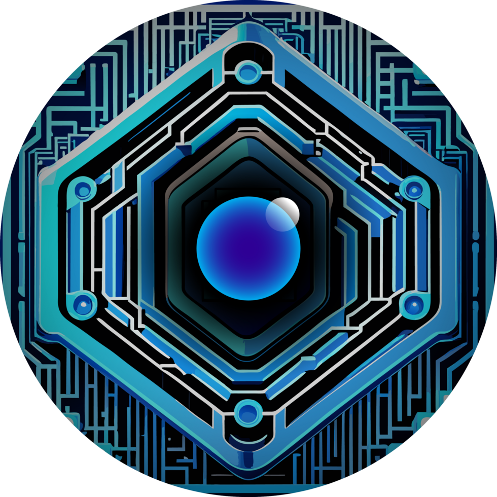 Modern Technology Cybersecurity Icon Crop-out png