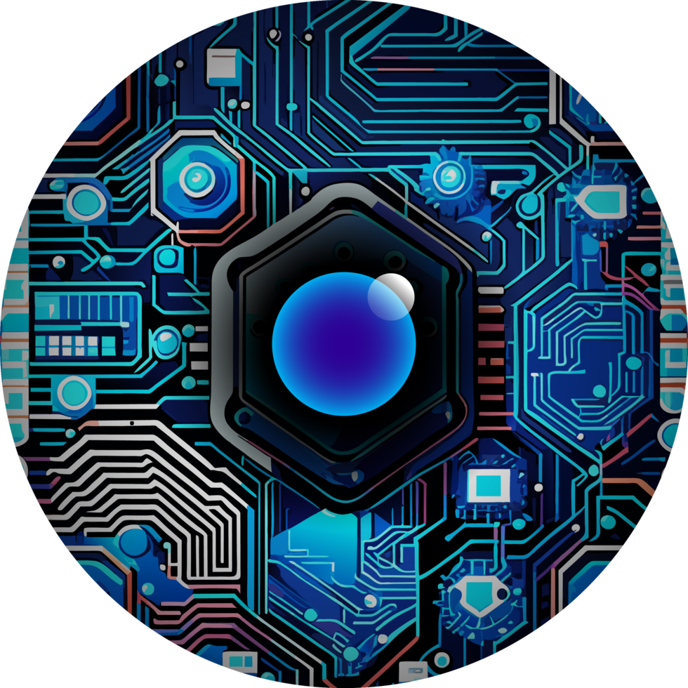 Modern Technology Cybersecurity Icon Crop-out png