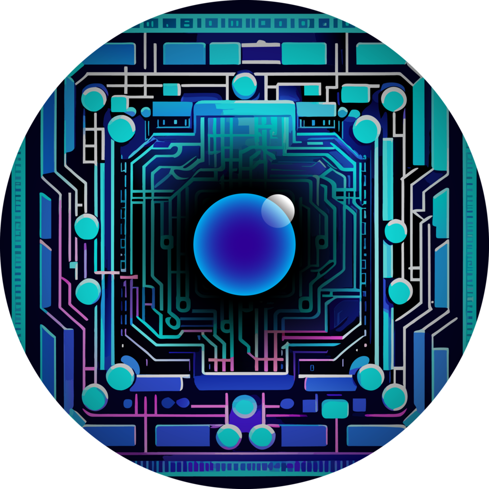 Modern Technology Cybersecurity Icon Crop-out png