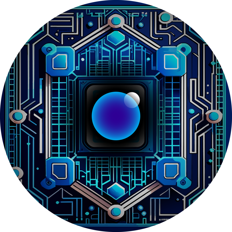 Modern Technology Cybersecurity Icon Crop-out png
