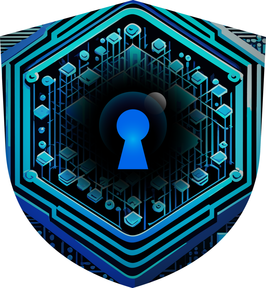 Modern Technology Cybersecurity Icon Crop-out png
