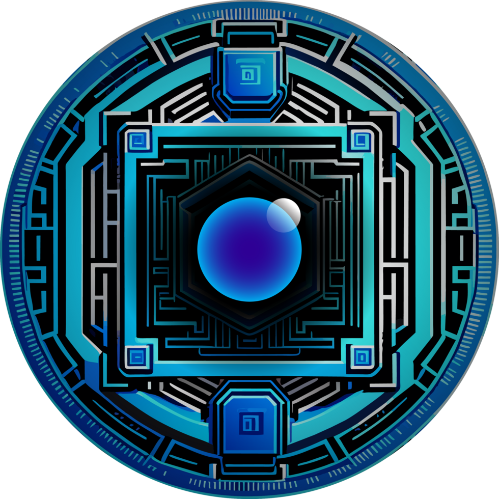 Modern Technology Cybersecurity Icon Crop-out png