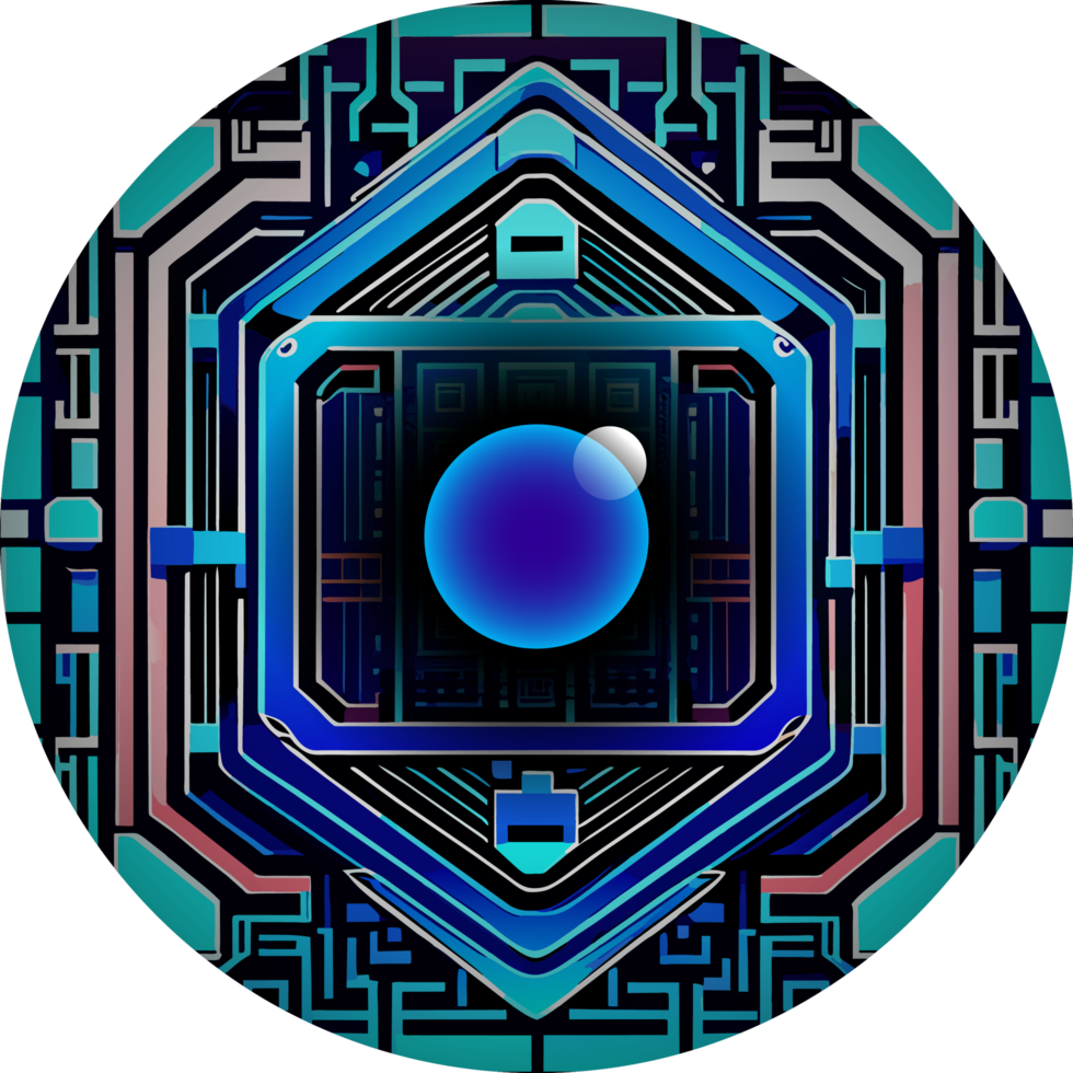 Modern Technology Cybersecurity Icon Crop-out png