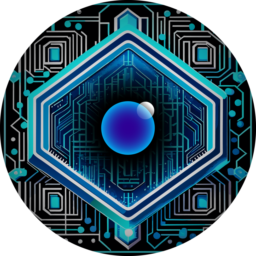 Modern Technology Cybersecurity Icon Crop-out png