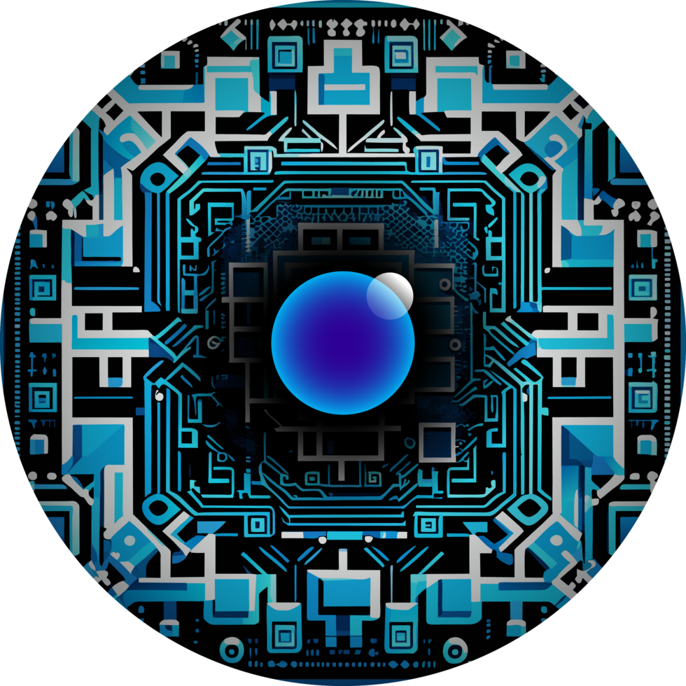 Modern Technology Cybersecurity Icon Crop-out png