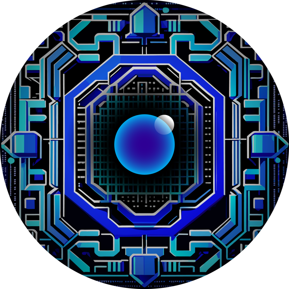 Modern Technology Cybersecurity Icon Crop-out png