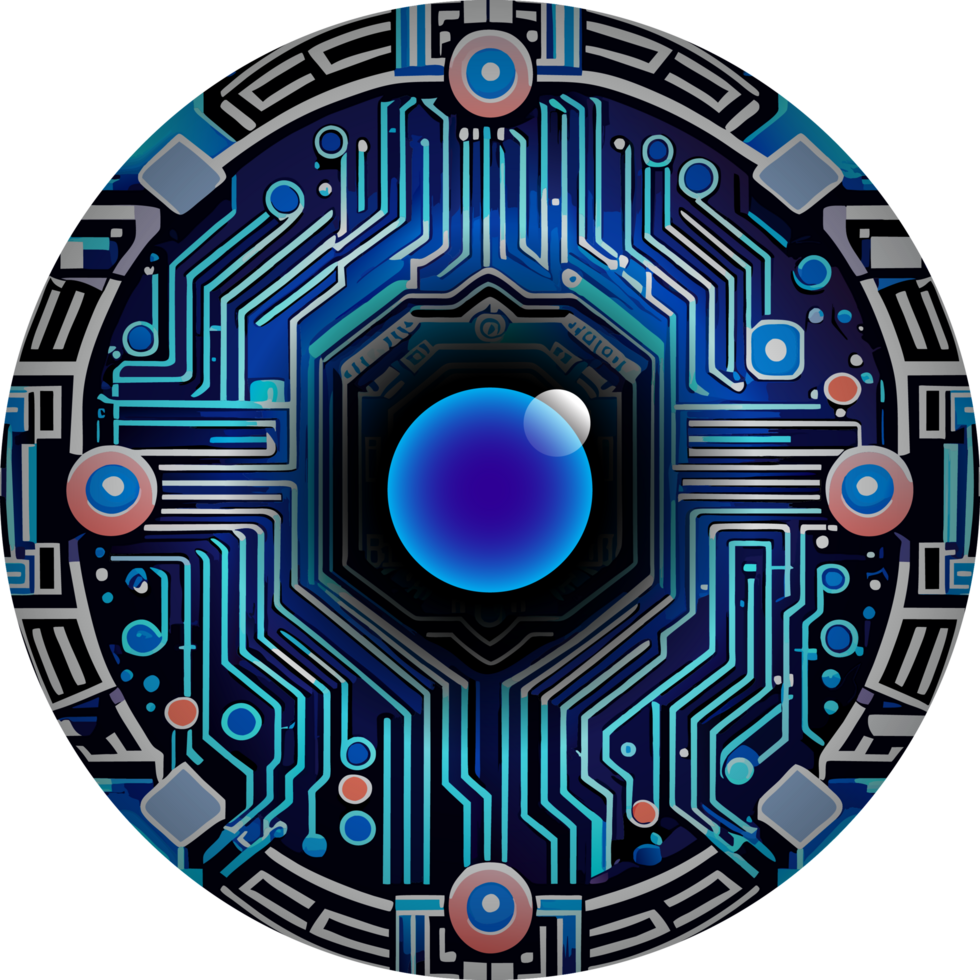 Modern Technology Cybersecurity Icon Crop-out png