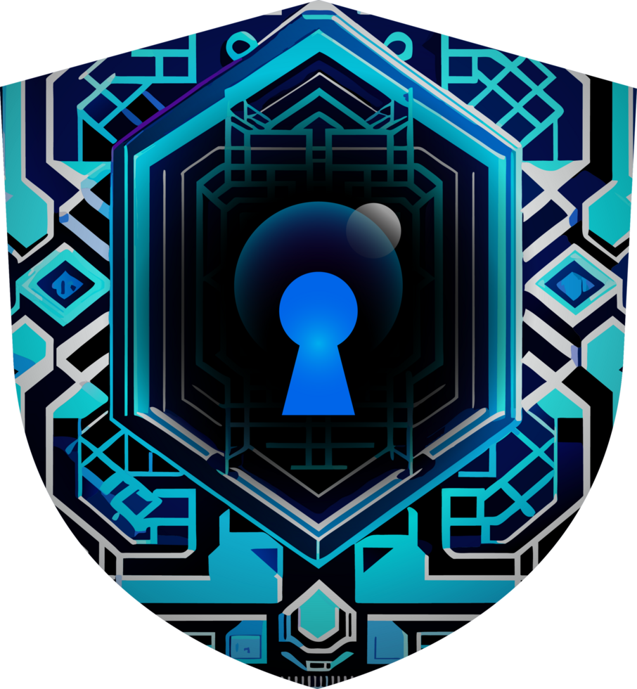 Modern Technology Cybersecurity Icon Crop-out png