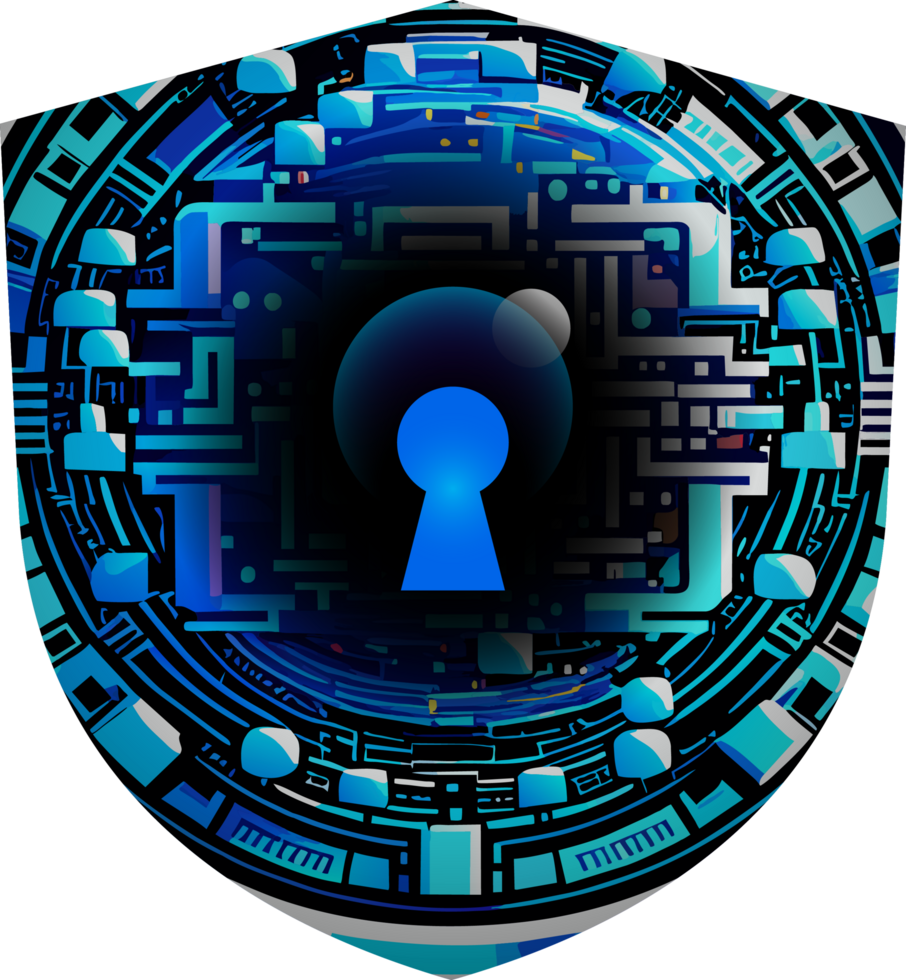 Modern Technology Cybersecurity Icon Crop-out png