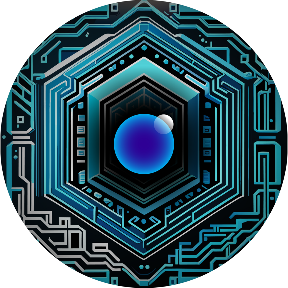 Modern Technology Cybersecurity Icon Crop-out png