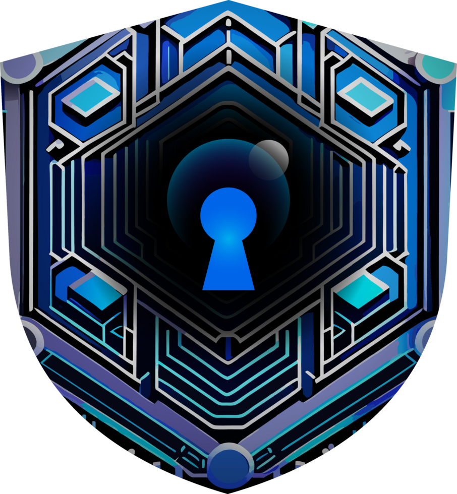 Modern Technology Cybersecurity Icon Crop-out png
