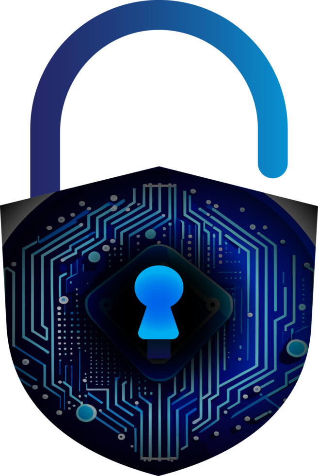 Modern Technology Cybersecurity Icon Crop-out png