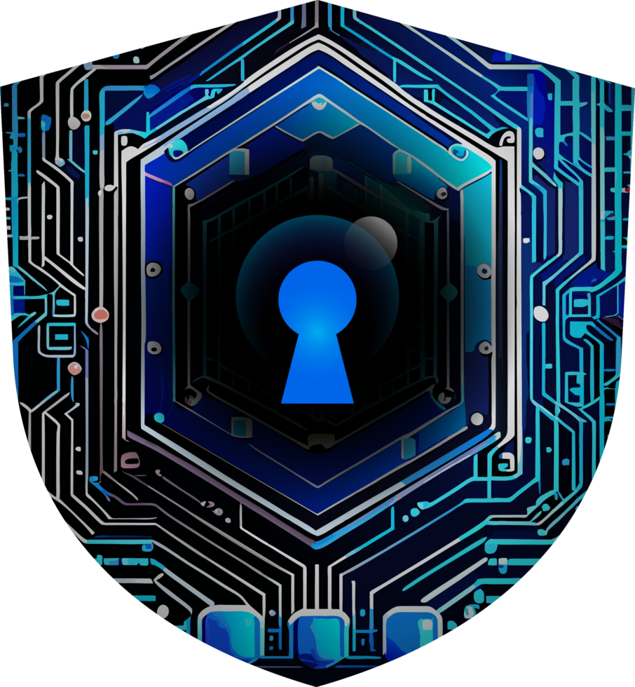 Modern Technology Cybersecurity Icon Crop-out png