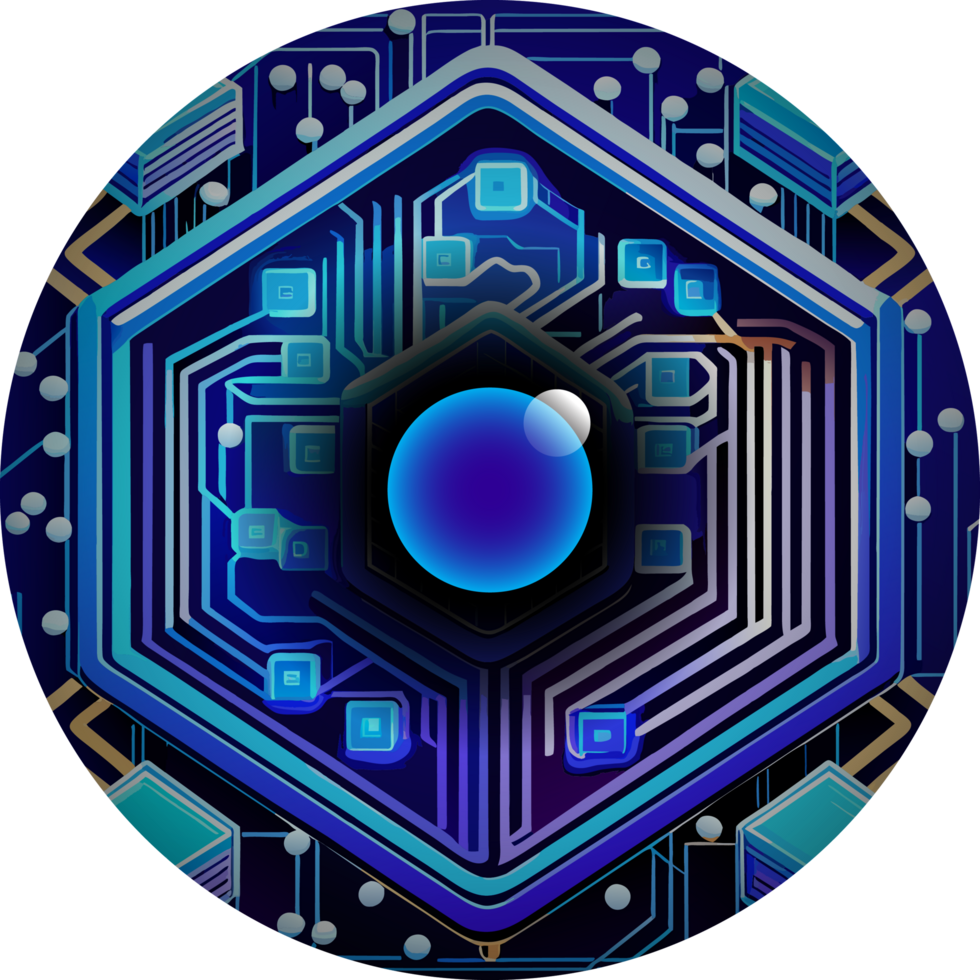 Modern Technology Cybersecurity Icon Crop-out png