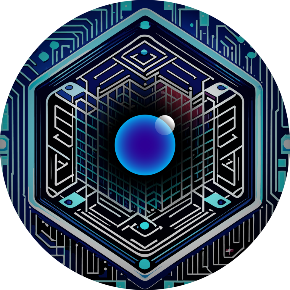 Modern Technology Cybersecurity Icon Crop-out png