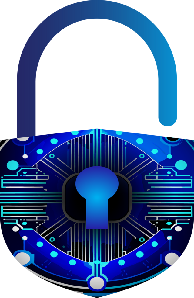 Modern Technology Cybersecurity Icon Crop-out png