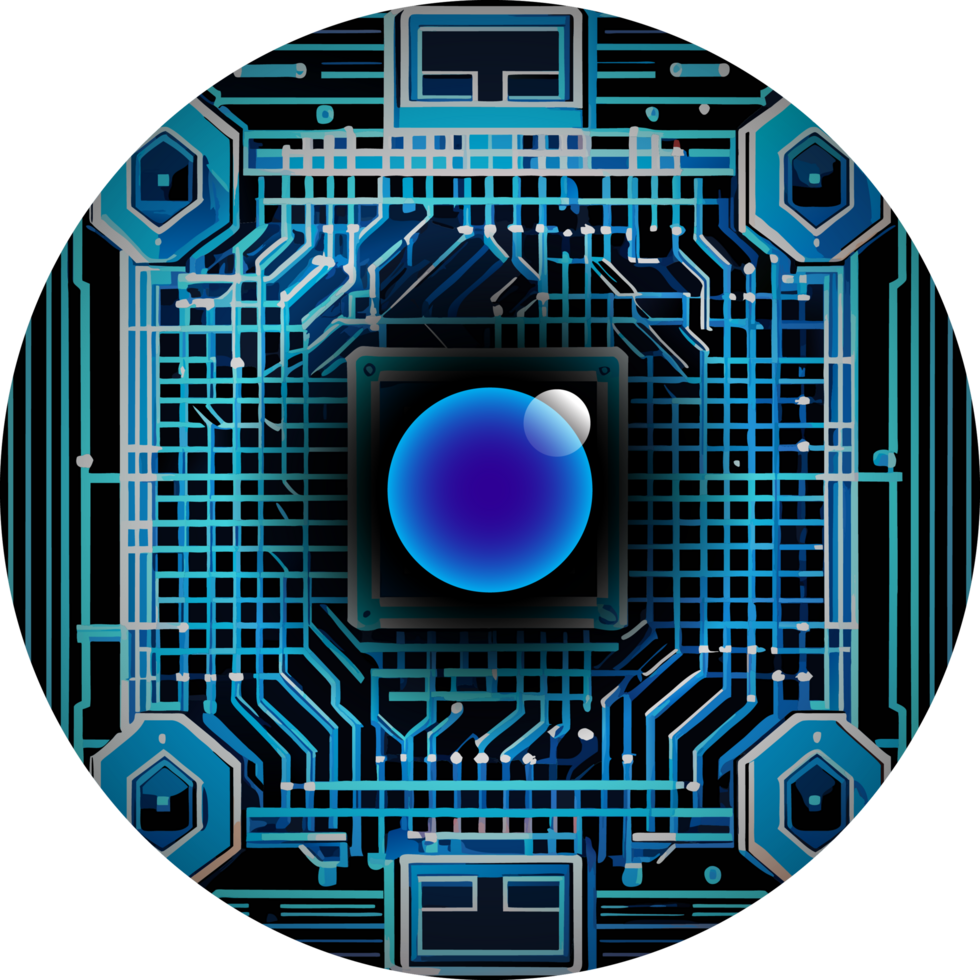 Modern Technology Cybersecurity Icon Crop-out png