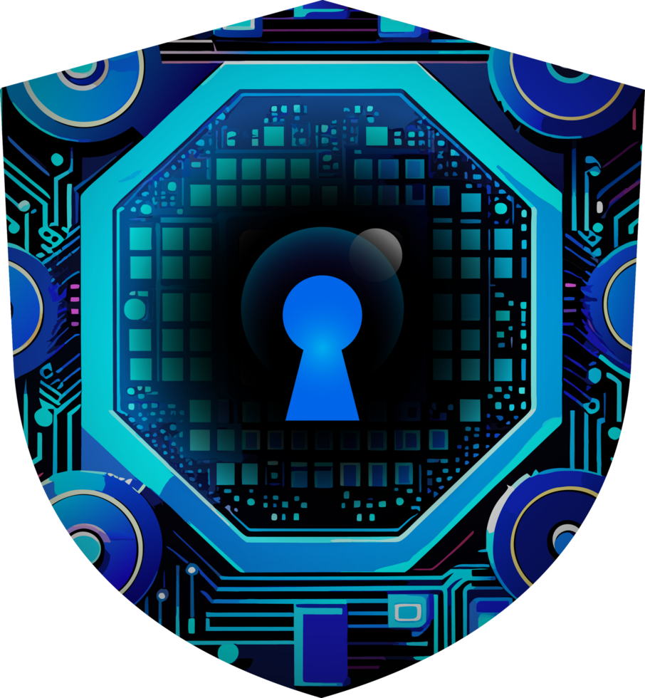 Modern Technology Cybersecurity Icon Crop-out png