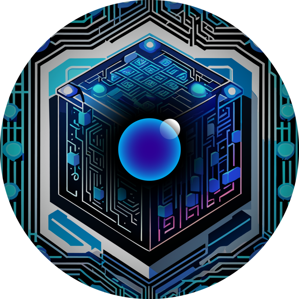 Modern Technology Cybersecurity Icon Crop-out png
