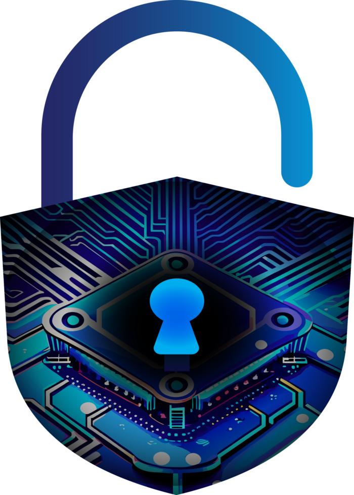 Modern Technology Cybersecurity Icon Crop-out png