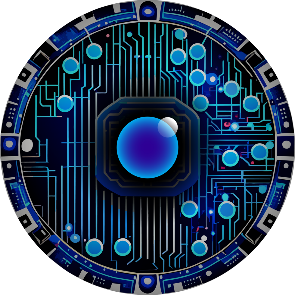 Modern Technology Cybersecurity Icon Crop-out png