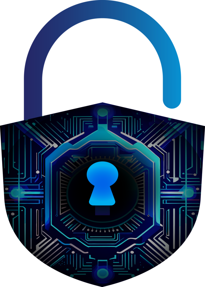 Modern Technology Cybersecurity Icon Crop-out png