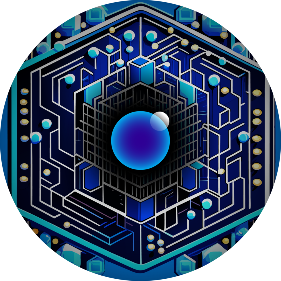 Modern Technology Cybersecurity Icon Crop-out png