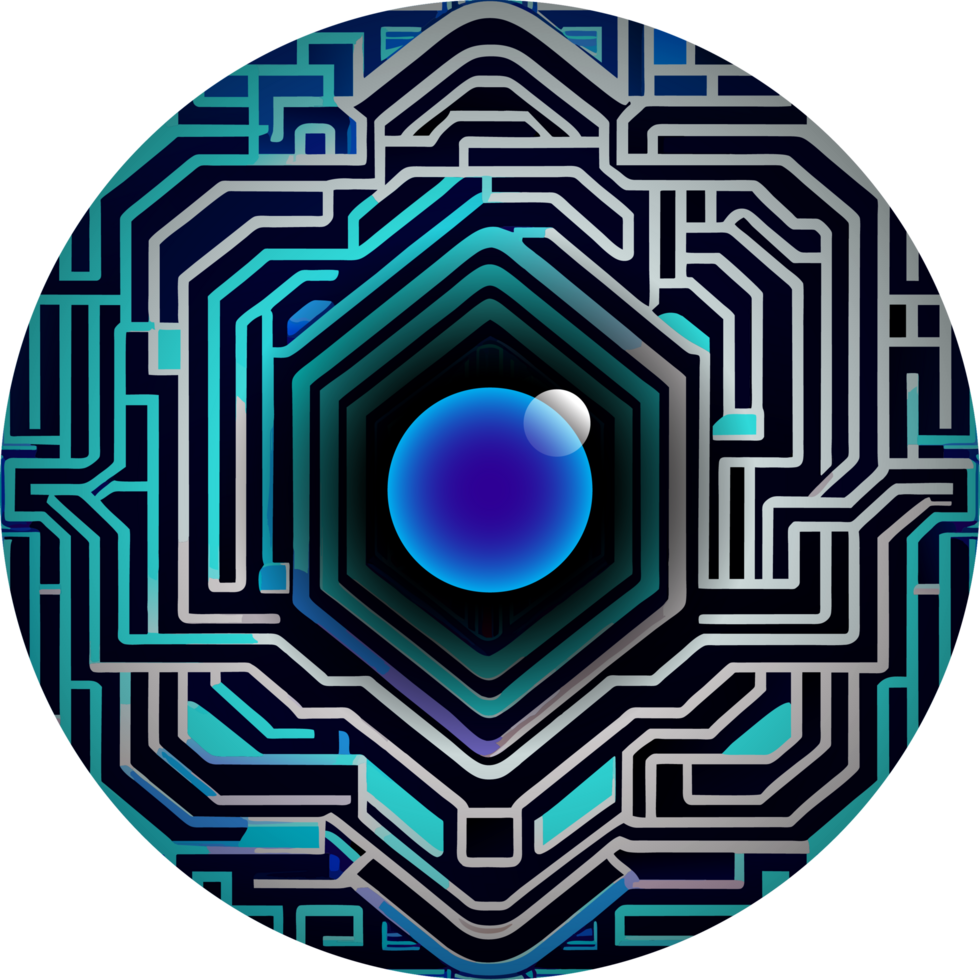 Modern Technology Cybersecurity Icon Crop-out png