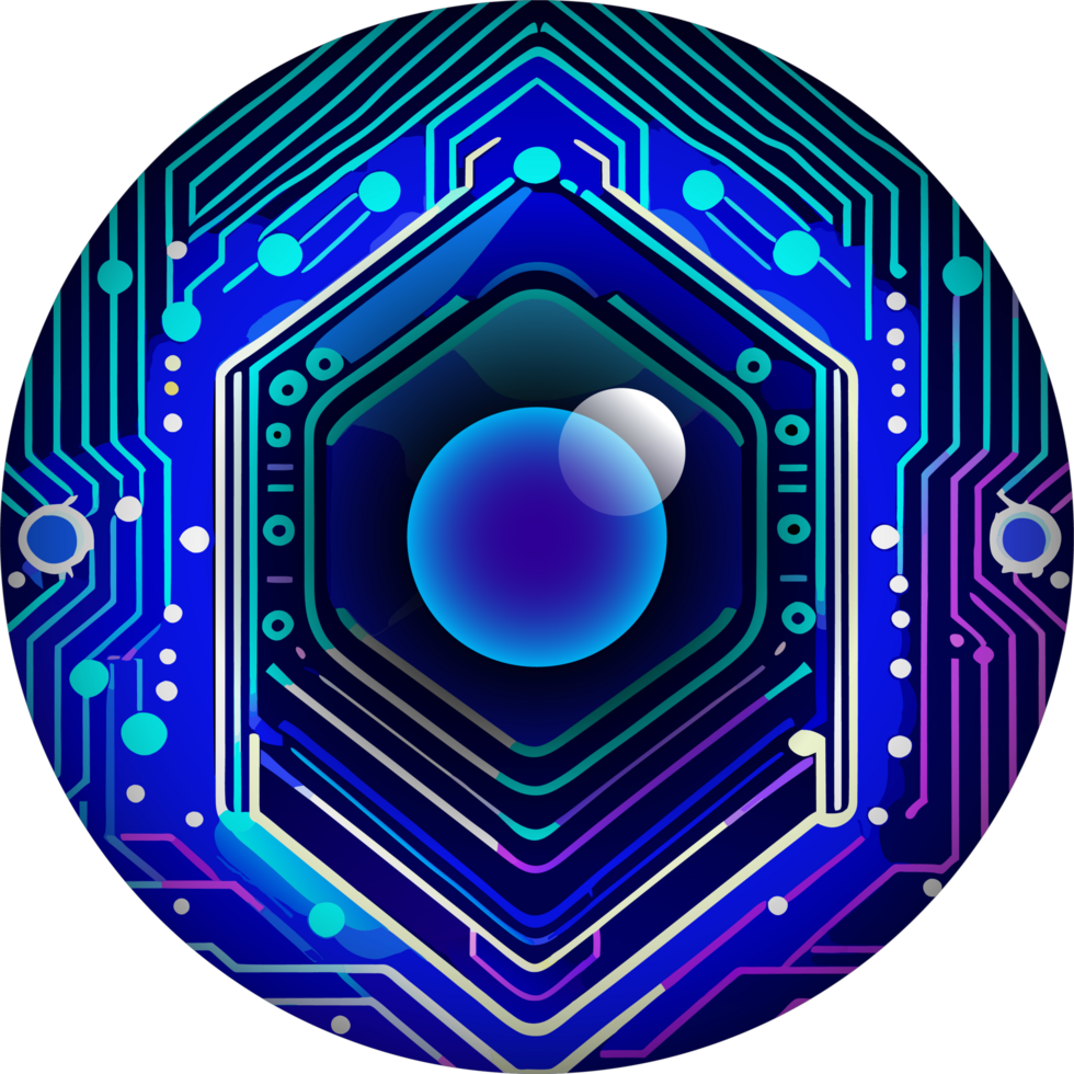 Modern Technology Cybersecurity Icon Crop-out png