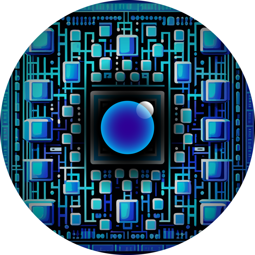 Modern Technology Cybersecurity Icon Crop-out png